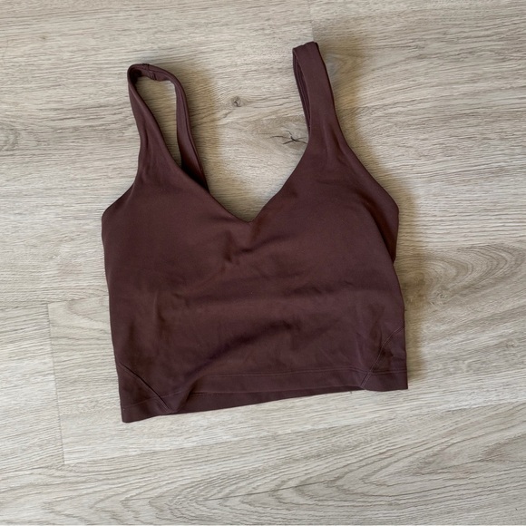lululemon athletica Tops - Brown lululemon cropped align tank